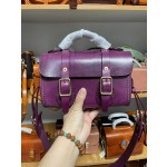 Handmade Cambridge Bag with Thickened Oil-Waxed Vegetable Tanned Leather